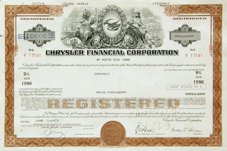 Chrysler Financial Corporation, 1977